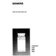 SIEMENS SIWAMAT8090 Owners Manual