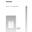 SIEMENS XS104A Owners Manual