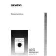 SIEMENS WM5017012 Owners Manual